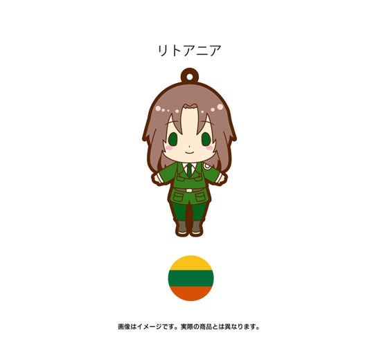 再販】コトブキヤ ラバーストラップ コレクション ヘタリア3 8個入り