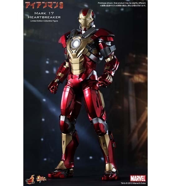 ホットトイズ ムービー・マスターピース アイアンマン3 1/6 アイアン