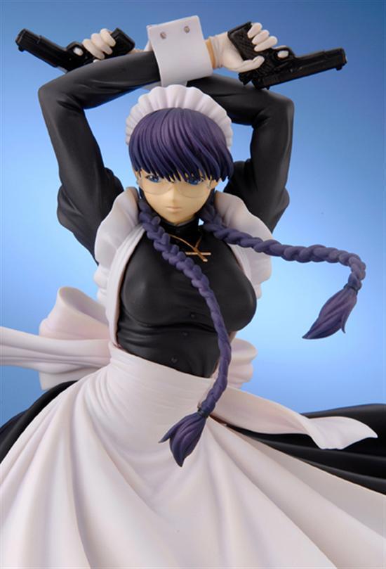 再販】ニューライン ブラックラグーン 1/6 ロベルタ ポリストーン製