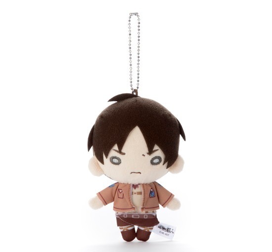 再販】進撃の巨人 にとたんボールチェーン付ぬいぐるみ エレン｜ホビー