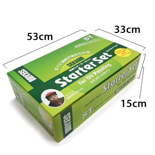 世界堂】世界堂 油絵スターターセットの通販|制作用品・用具の通販なら