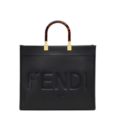 フェンディ サンシャイン ミディアム レザー ブラック | Fendi