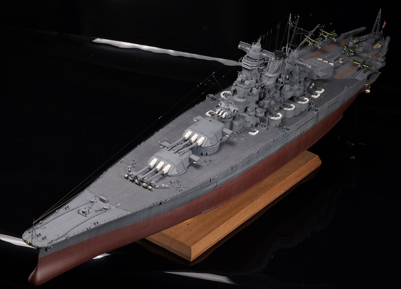 タミヤ 1/350 武蔵 完成編
