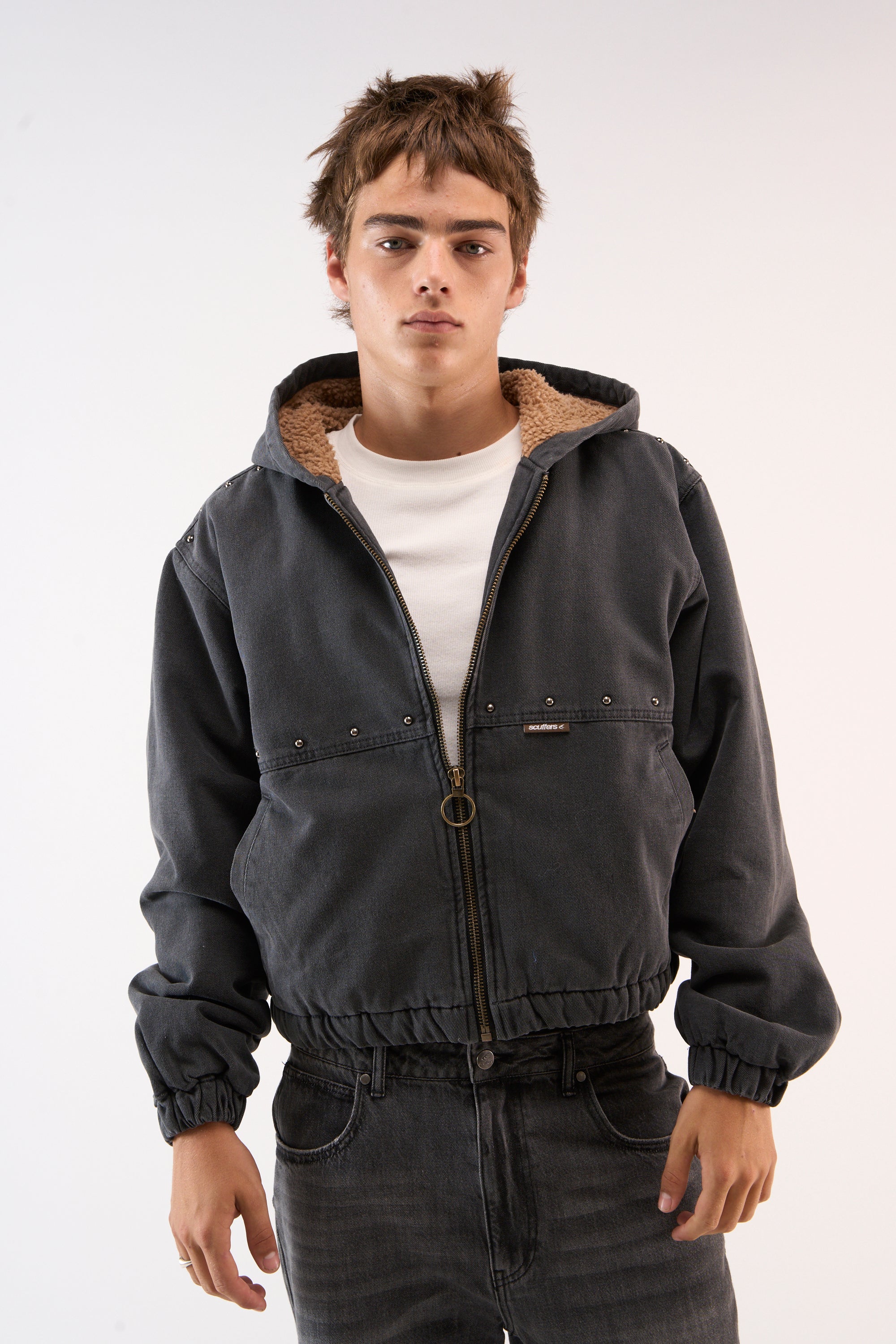 Denim Dark Work Jacket – Scuffers