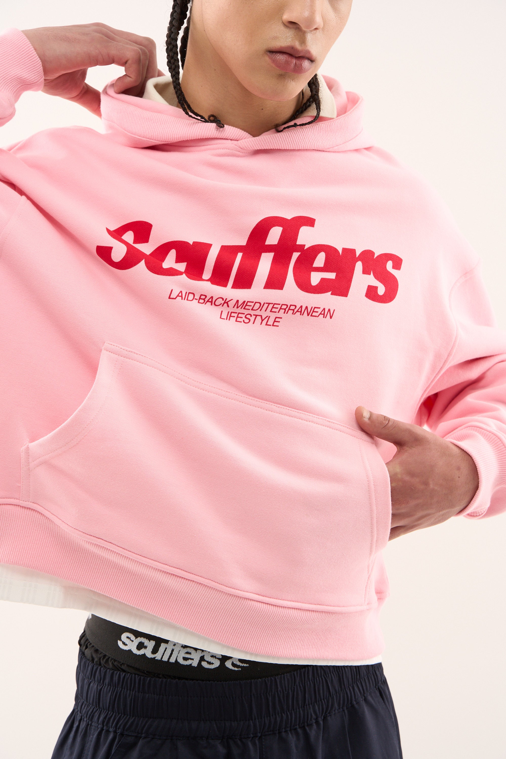Pop Light Pink Hoodie – Scuffers