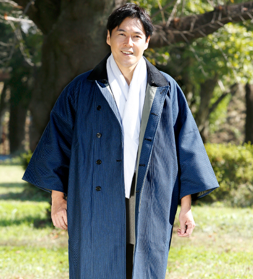 新品 FreshService 作務衣 刺し子 ジャケット コート