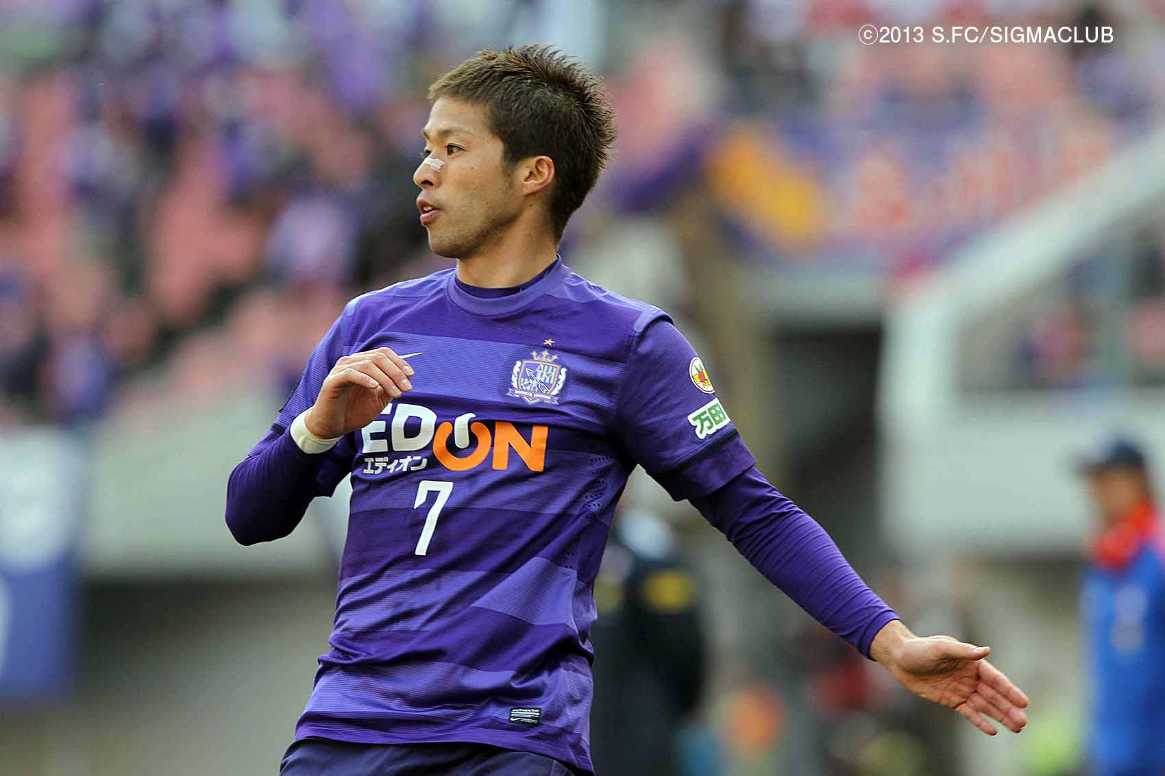 サンフレッチェ広島 森崎浩司 サイズXL J1第2節/新潟戦】森崎浩司選手試合