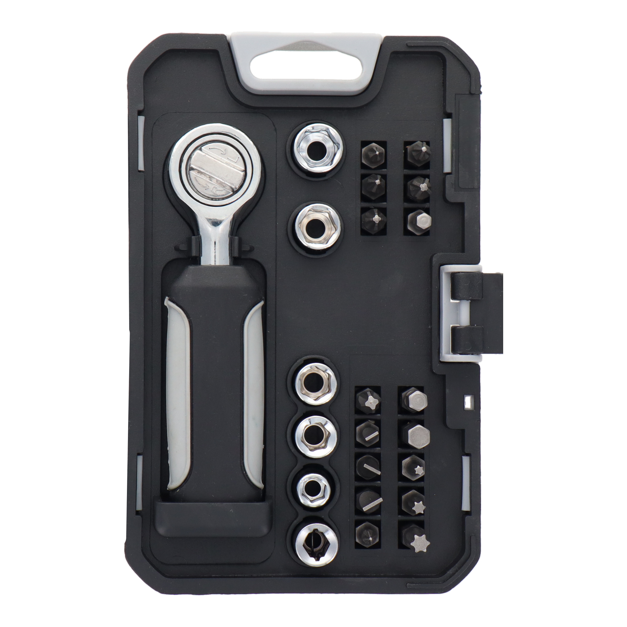 TRS-23 ミニラチェットハンドルセット23PCS｜株式会社 三共