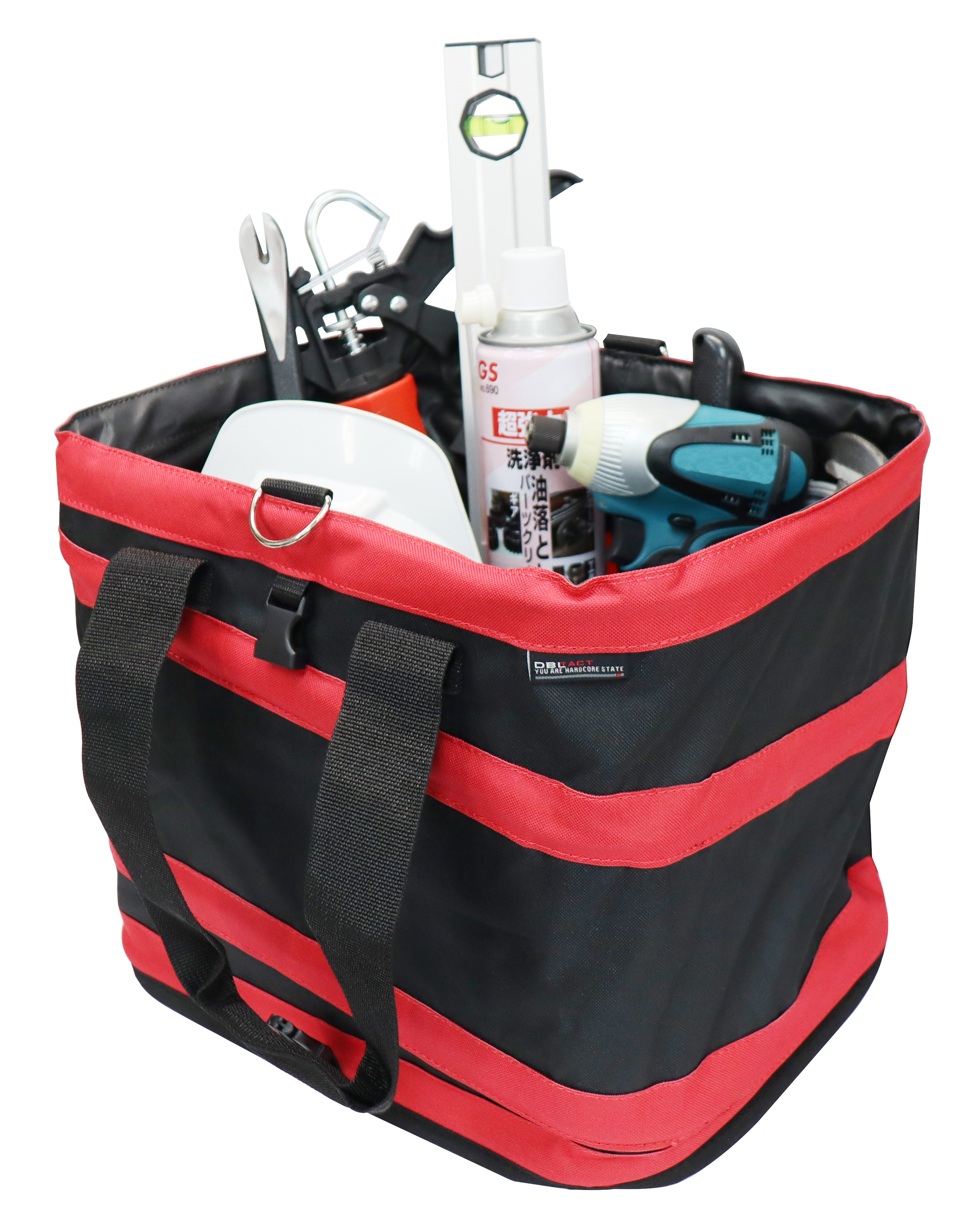 DTJ-MK 工具収納 工具バック ジャンピングバケツ 角型 Mサイズ｜株式