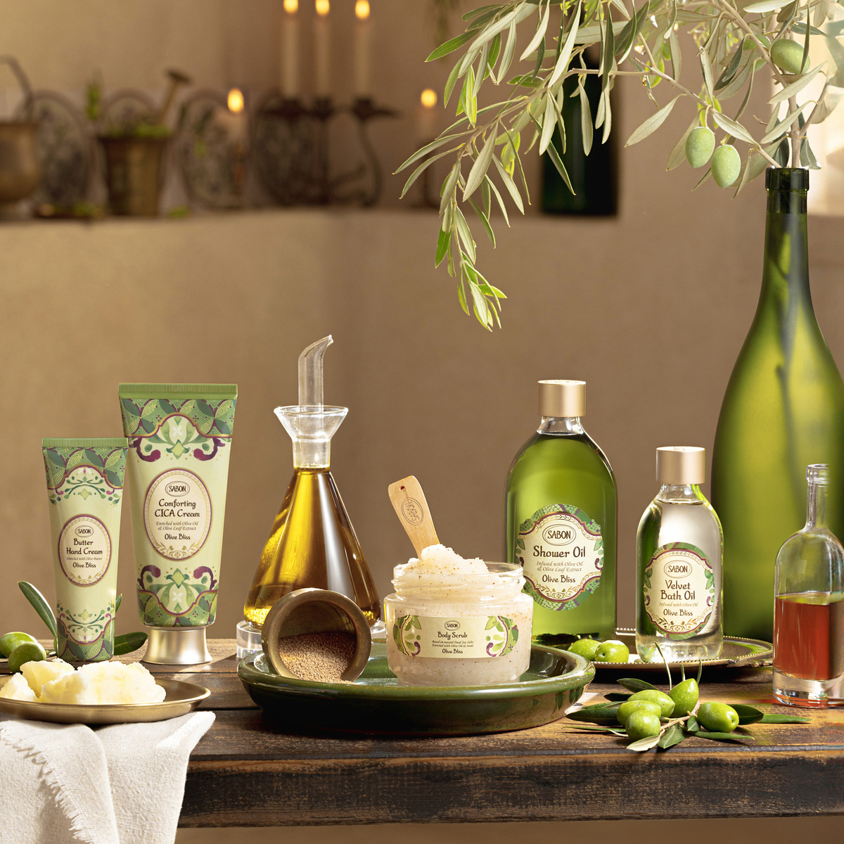 シャワーオイル (オリーブ・ブリス)』 | SABON (サボン)