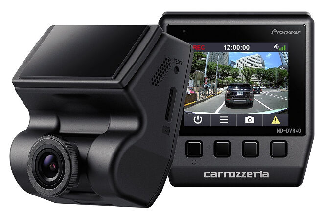 小型でスマートボディ！高画質・鮮明に録画！ カロッツェリア ND-DVR40