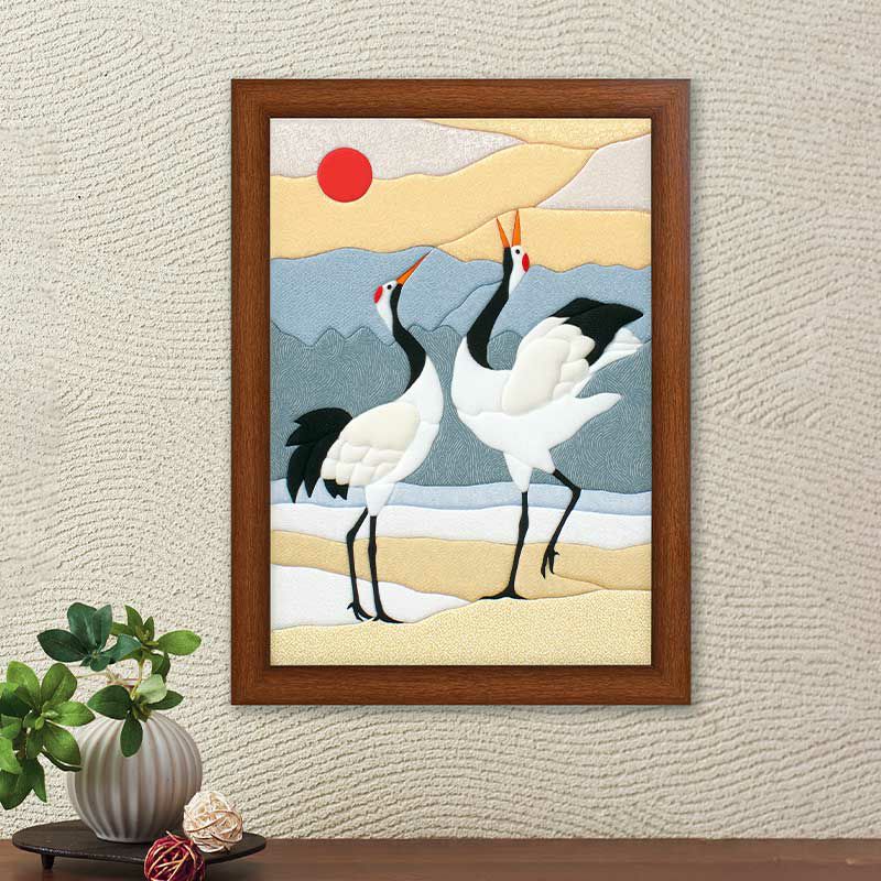 きめこみ特大・うららか雛飾り｜株式会社さくらほりきり