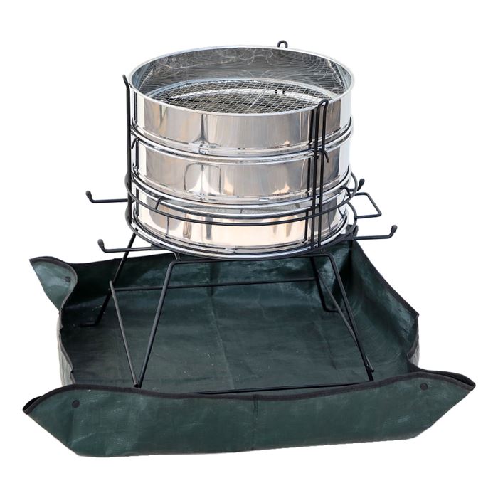 らくらく土フルイスタンド（マット付き）｜種（タネ）,球根,苗,資材