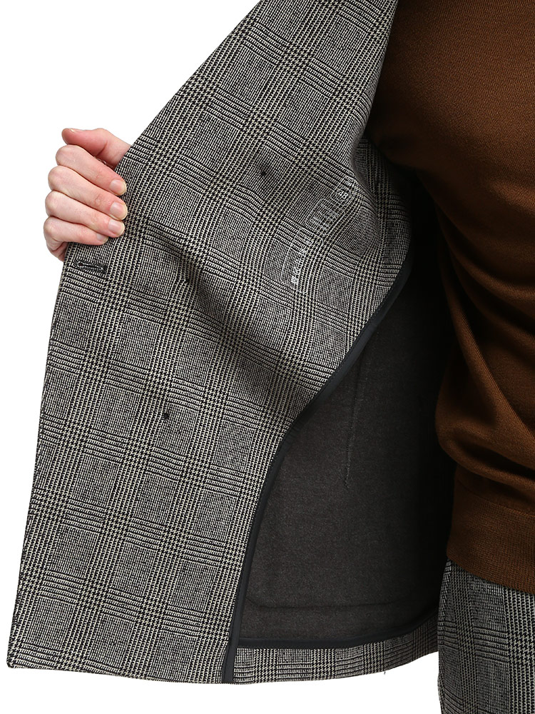 CIRCOLO 1901 (チルコロ1901) ストレッチ グレンチェック ダブル