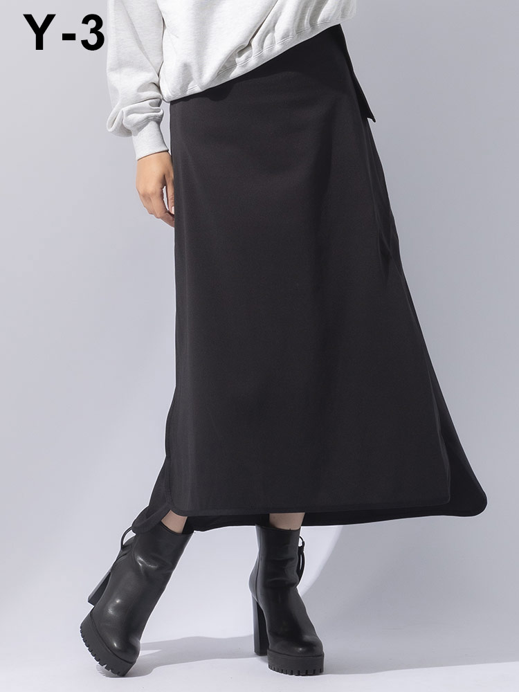 Y-3 (ワイスリー) ナイロンジャカード トラック スカート Y3LJD9788