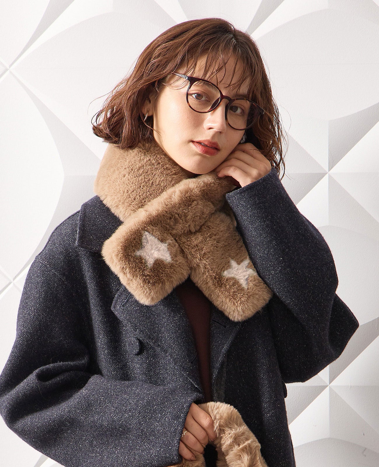 エコファー スター マフラー 1677