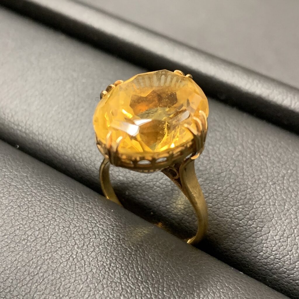 K18 トパーズ付きリングの買取実績 | 買取専門店さすがや