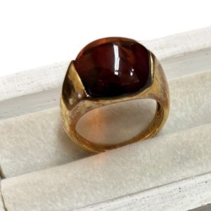 K18（18金）琥珀ブローチの買取実績 | 買取専門店さすがや