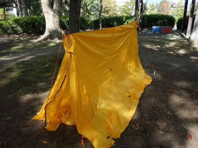 ツエルト】paine/パイネ フェザーライトツェルト2-3人用を買いました