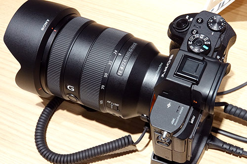 大注目のズームレンズ「FE 24-105mm F4 G OSS（SEL24105G）」見てき