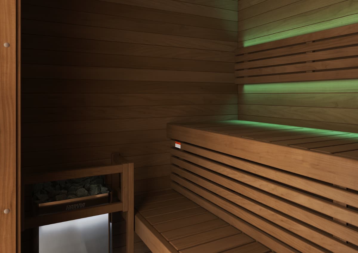 在庫有 ＜HARVIA＞家庭用サウナ (Sopo 1616) ※ストーブ込み – 自宅