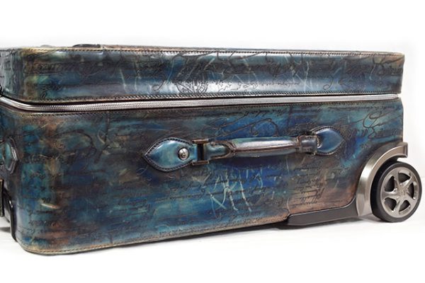 売切】ベルルッティ キャリーケース フォーミュラ1000 ブルー