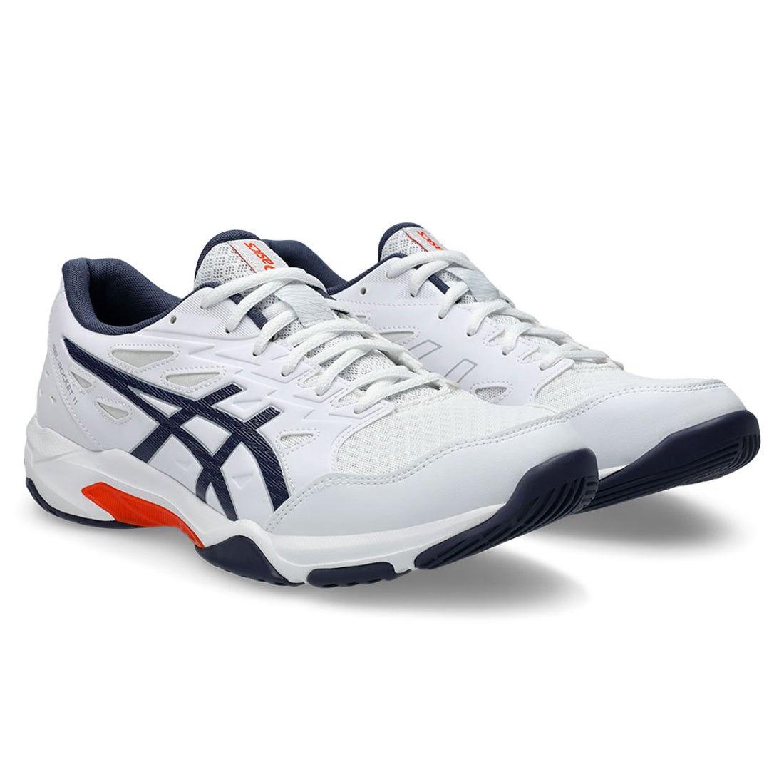 ASICS アシックス GEL-ROCKET 11【STANDARD】 （White/Indigo Fog(104