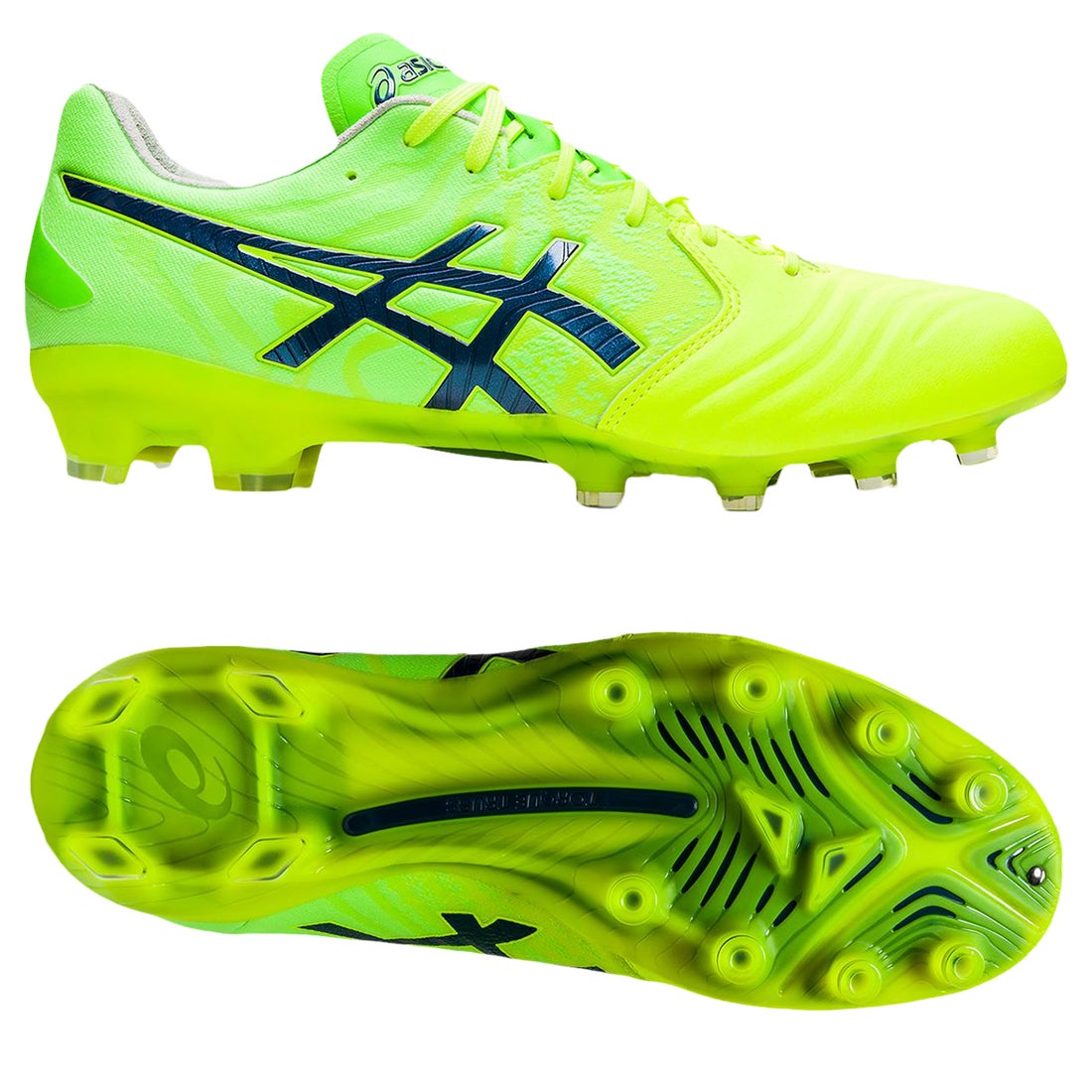 ASICS アシックス ウルトレッツァ 2 AI(イエロー×グリーン) 1103A060