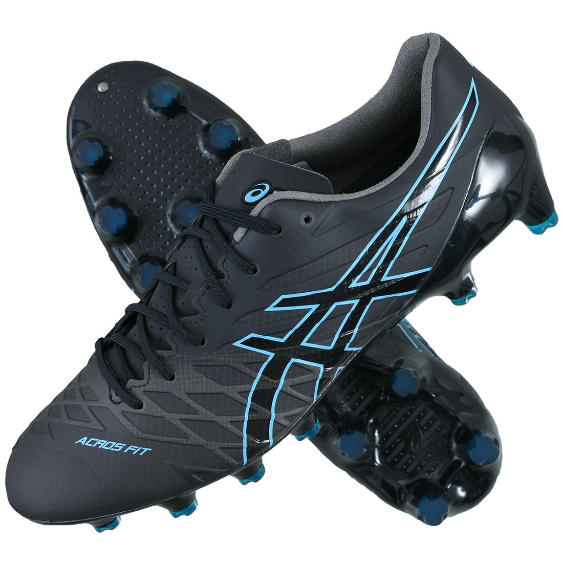 ASICS アシックス DS LIGHT ACROS(ブラック×ブルー) 1101A017 003