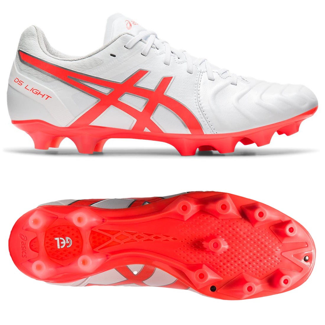 ASICS アシックス DS LIGHT(ホワイト×レッド) 1103A016 103 サッカー