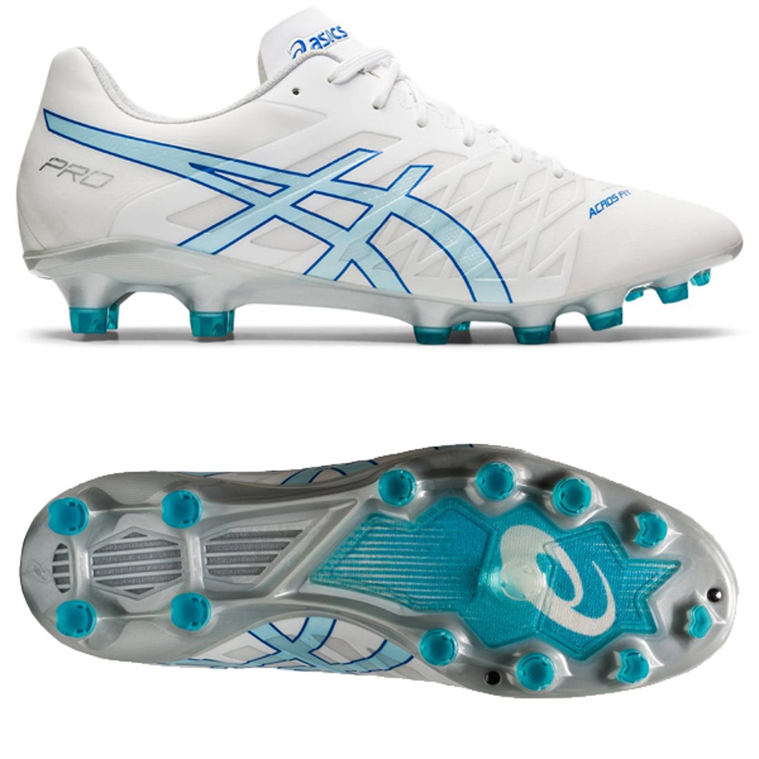ASICS アシックス DS LIGHT ACROS PRO(ホワイト×ブルー) 1101A039 101