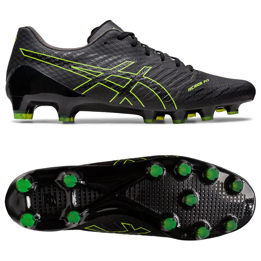 ASICS アシックスDS LIGHT ACROS 2(ブラック×イエロー) 1101A046 001