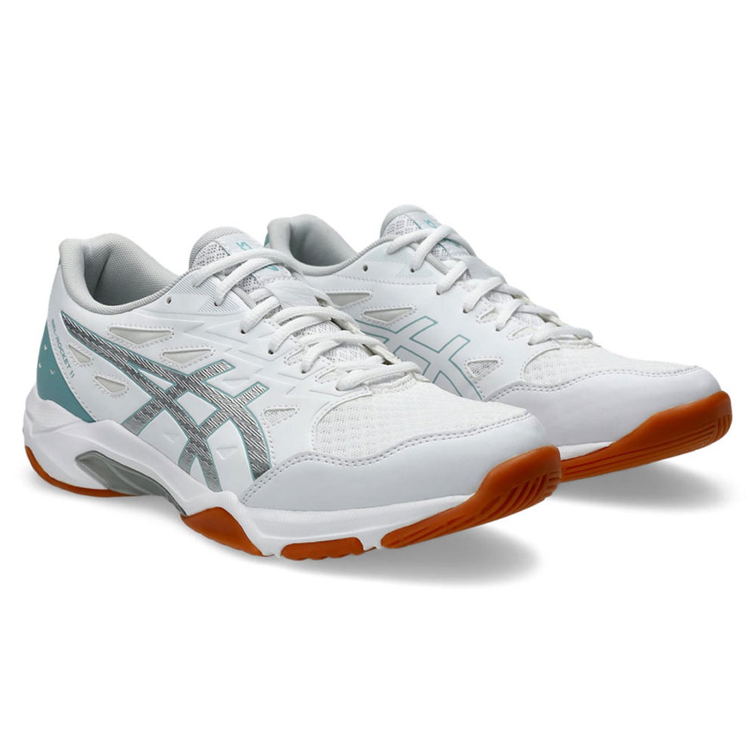 ASICS アシックス GEL-ROCKET 11【STANDARD】 （ホワイト/ティール
