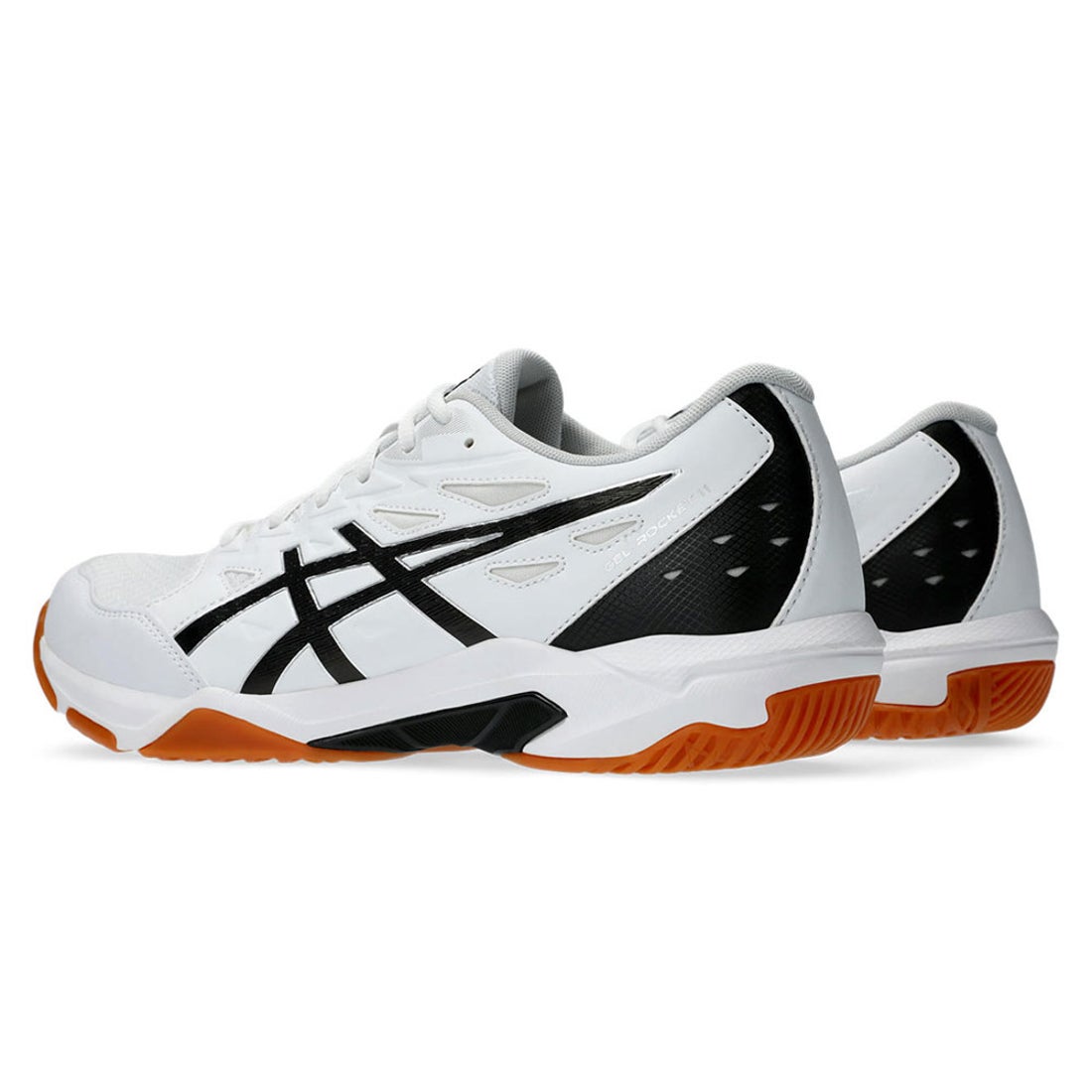 ASICS アシックス GEL-ROCKET 11【WIDE】 （ホワイト/ピュアシルバー