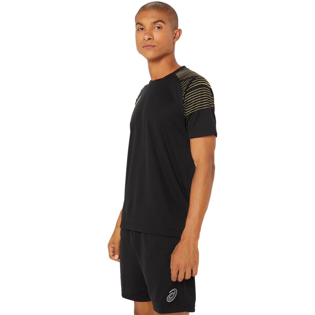 ASICS アシックス ドライプラクティス半袖シャツ(ブラック) 2101A273