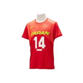 ASICS バレーボール男子日本代表番号応援Tシャツ #14.石川祐希