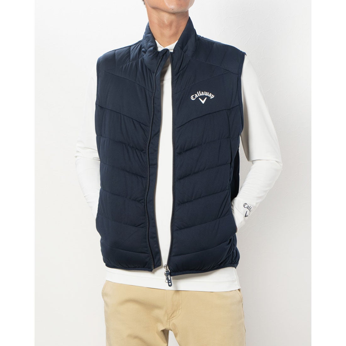 キャロウェイ Callaway メンズ ゴルフ 中綿ジャケット フルジップ中綿