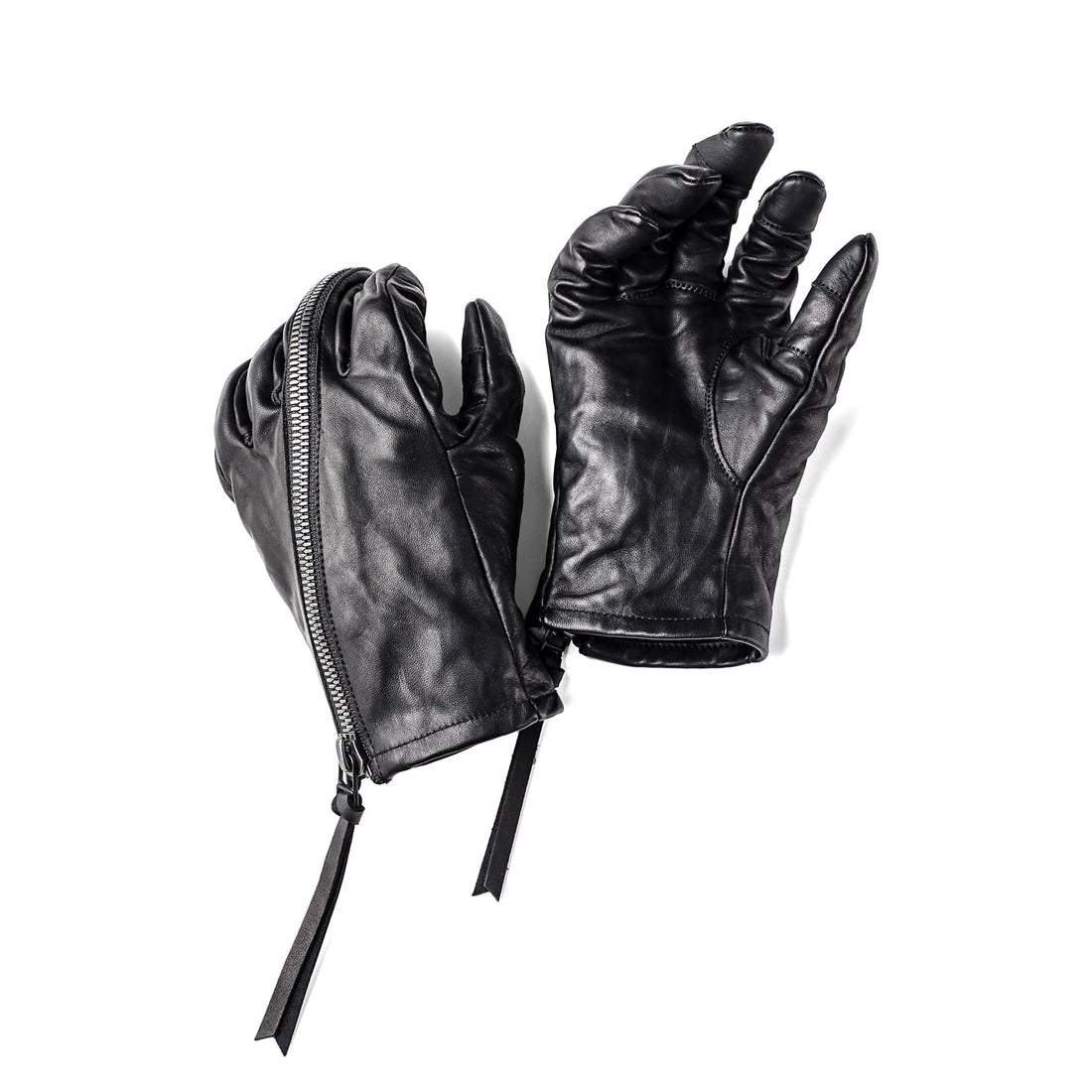 ディーハイゲン D.HYGEN Horse Leather ZIP Gloves （Black