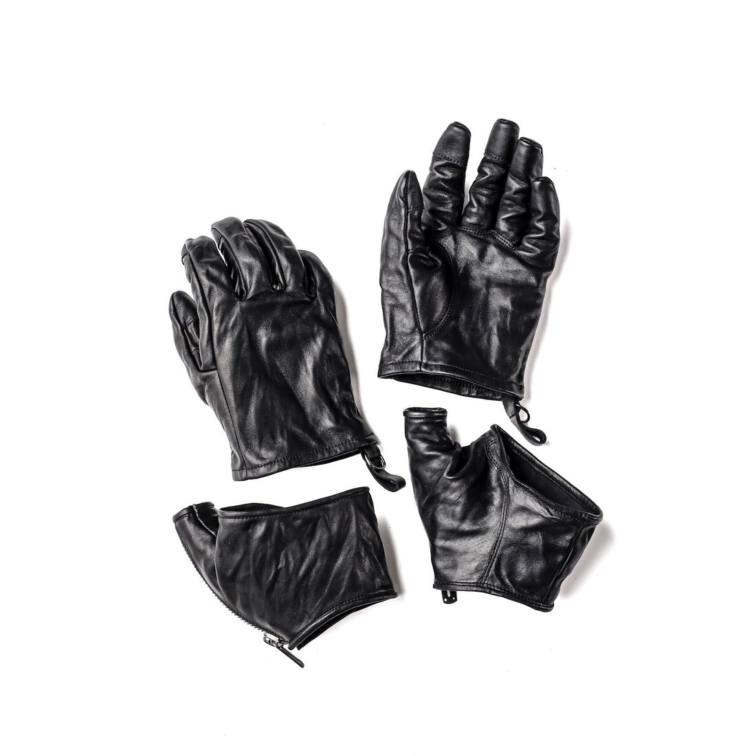 ディーハイゲン D.HYGEN Horse Leather Layered Gloves （Black