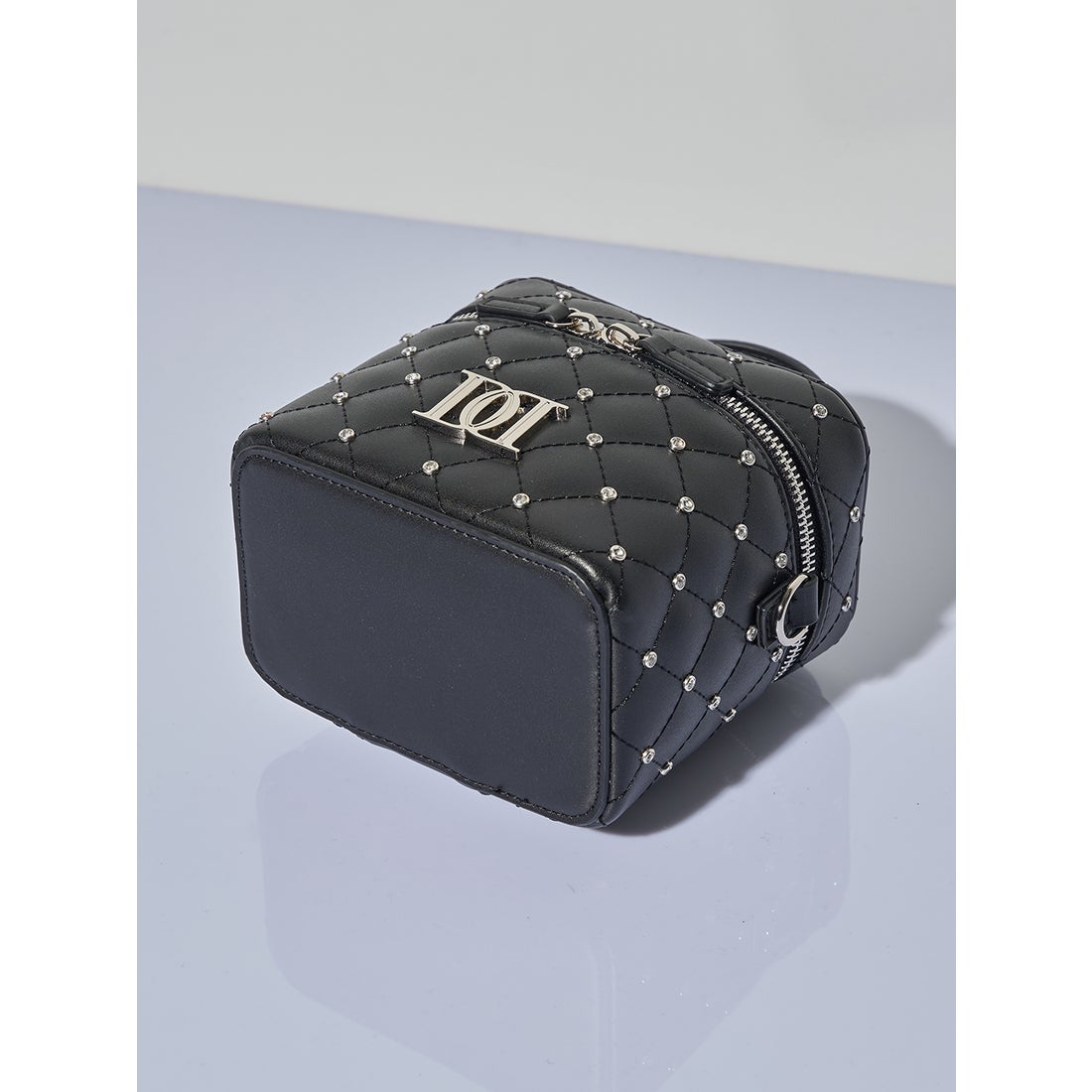 ダーリッチ Darich キルティングビジュースクエアミニバッグ