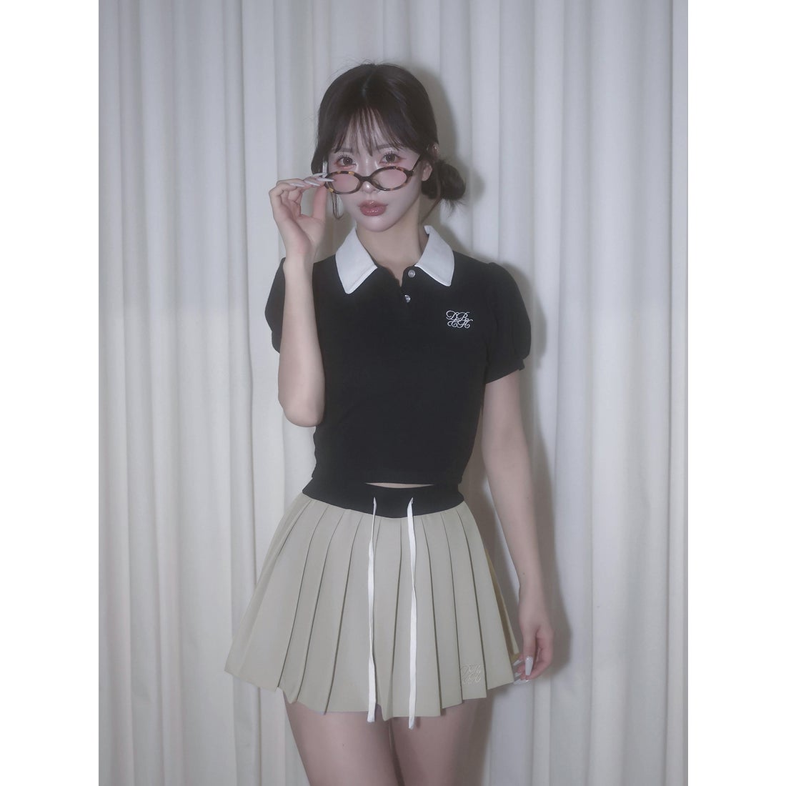 ダーリッチ Darich DRCHバイカラーポロシャツ （ネイビー