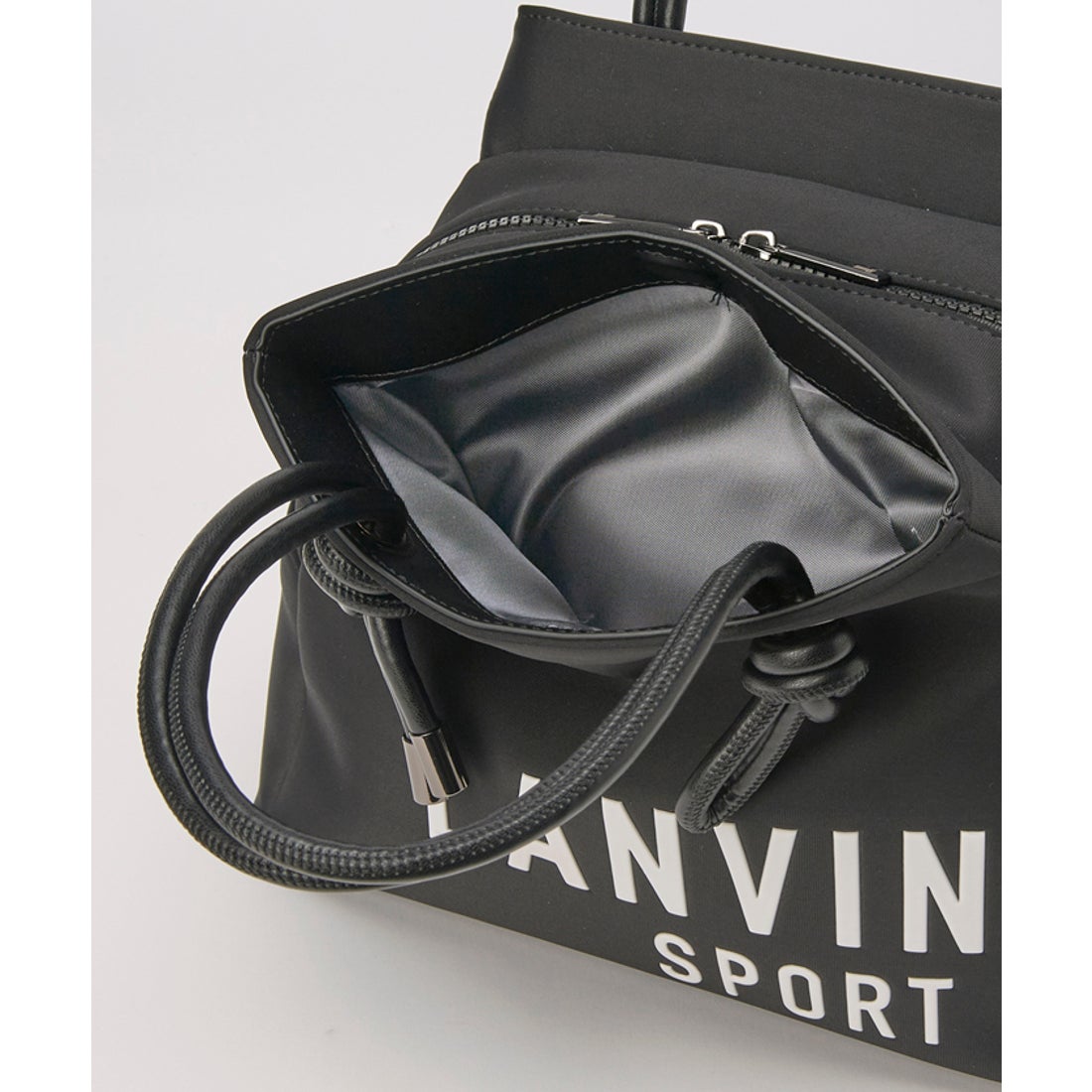 LANVIN SPORT 高級キャディバッグ特典3点組 メタリックブラック