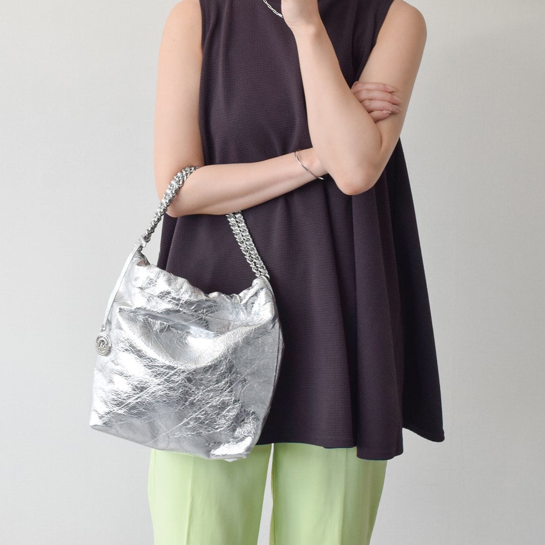 マルコ マージ MARCO MASI チェーンハンドルキルティングバッグ