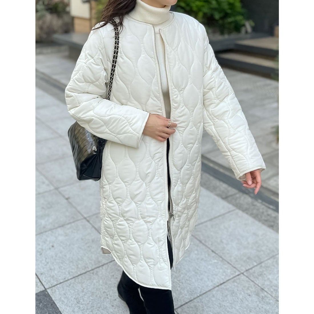 Re:EDIT [低身長/大きいサイズ有]リサイクルタフタ裏ボア軽量中綿