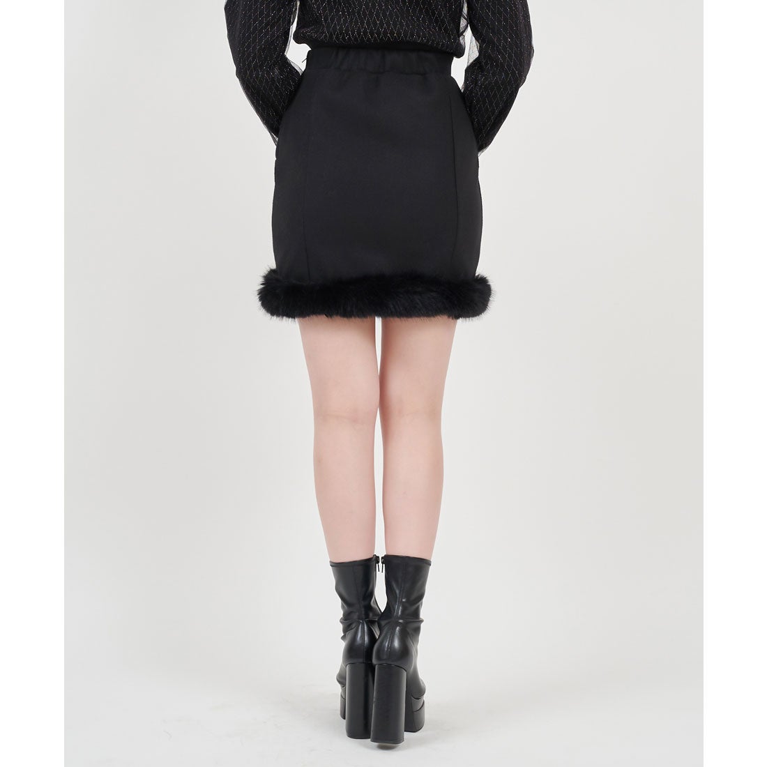 ロイヤルパーティー ROYAL PARTY ヘムファーミニスカート （ライト