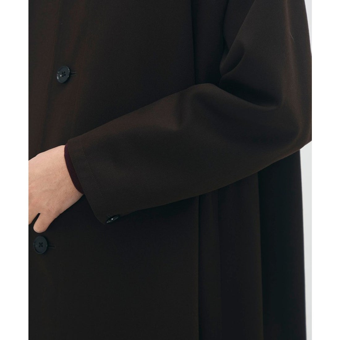 キャバン CABaN CABaN ウールギャバジン スタンドカラーコート （69