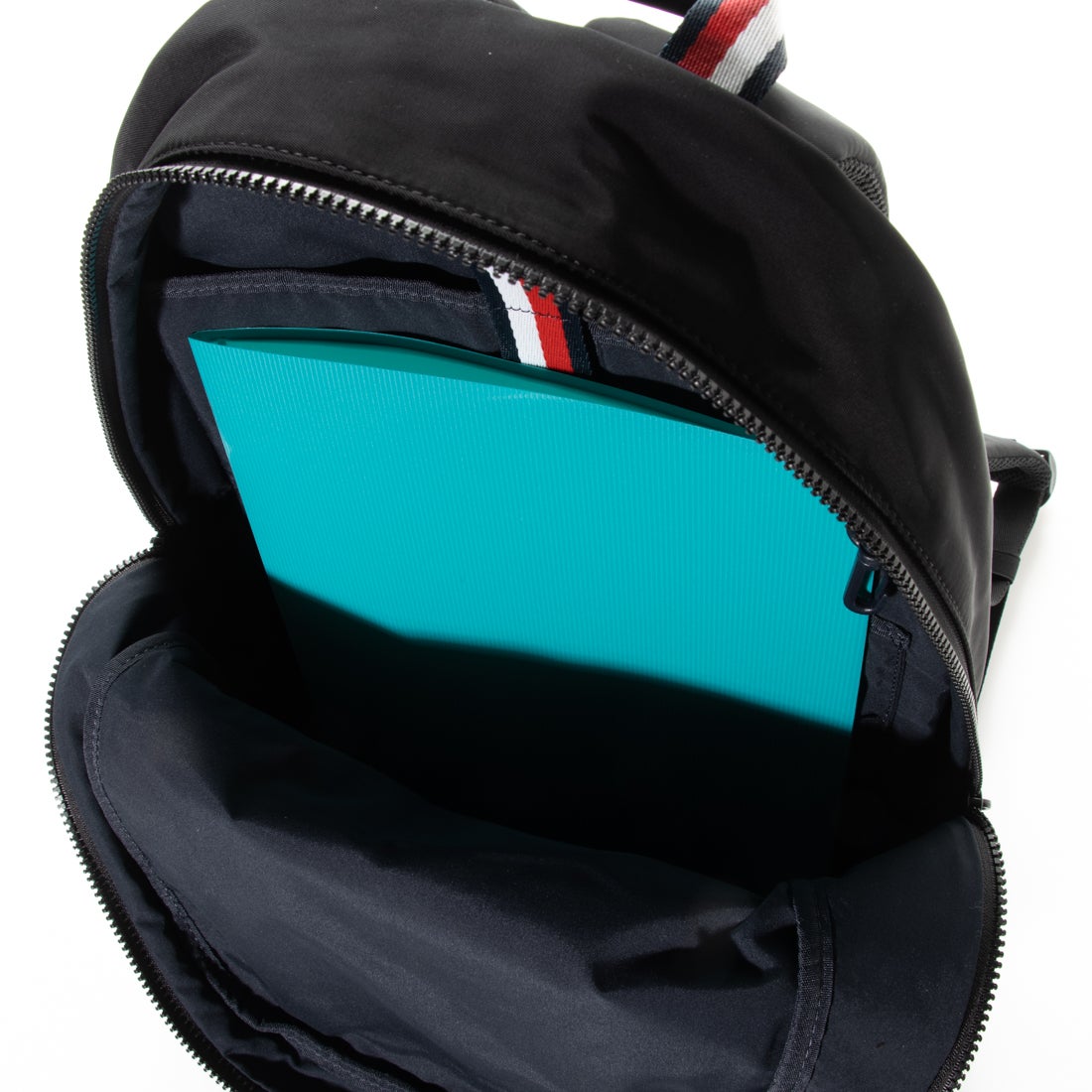 トミー ヒルフィガー TOMMY HILFIGER ロゴバックパック （ブラック