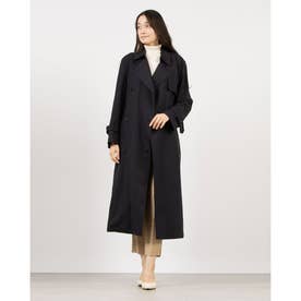 セオリー Theory Wool PL Flannel Relaxed Trench （ネイビー系