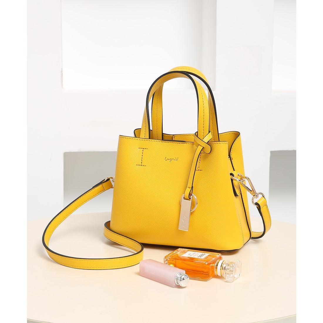 アングリッド Ungrid キーリングチャーム付 両アオリポケット ミニ