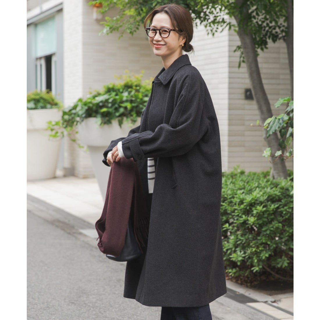 アーバンリサーチ ドアーズ URBAN RESEARCH DOORS ウール100バルマ